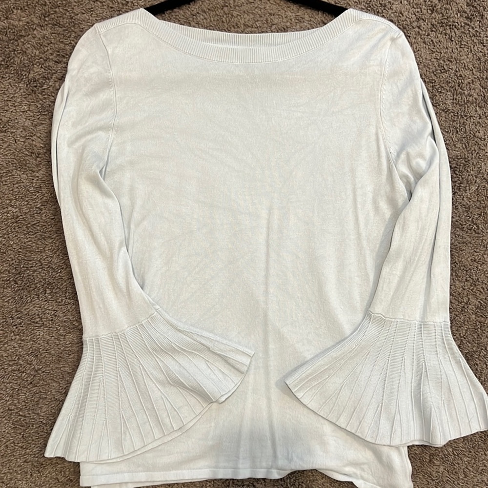 Bell sleeve sweater
